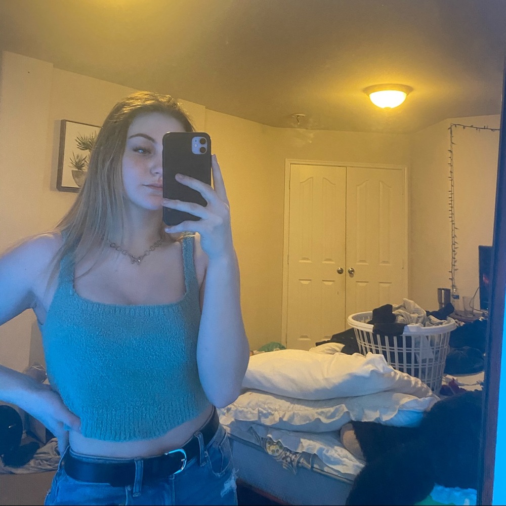 Forever 21 Fuzzy tank top
